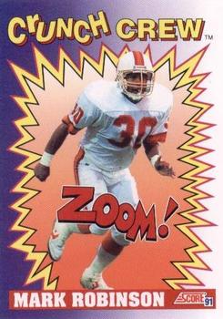 Mark Robinson Tampa Bay Buccaneers 1991 Score NFL Crunch Crew #653